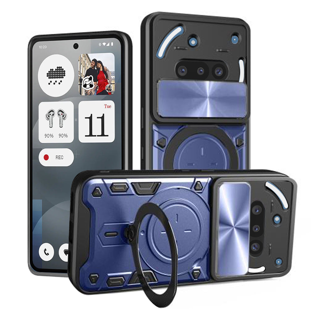 Калъф за Nothing Phone (3a), Techsuit, CamGuard Pro, Син