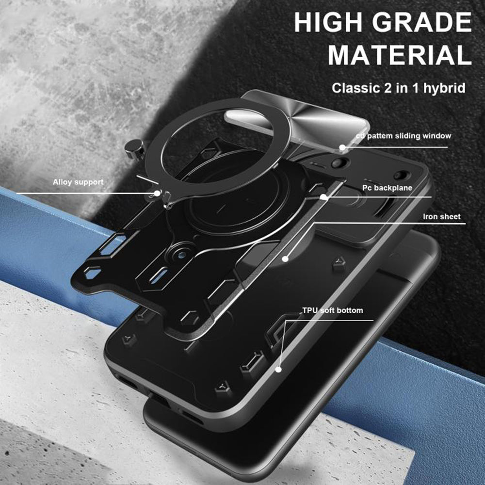 Калъф за Nothing Phone (3a), Techsuit, CamGuard Pro, Черен