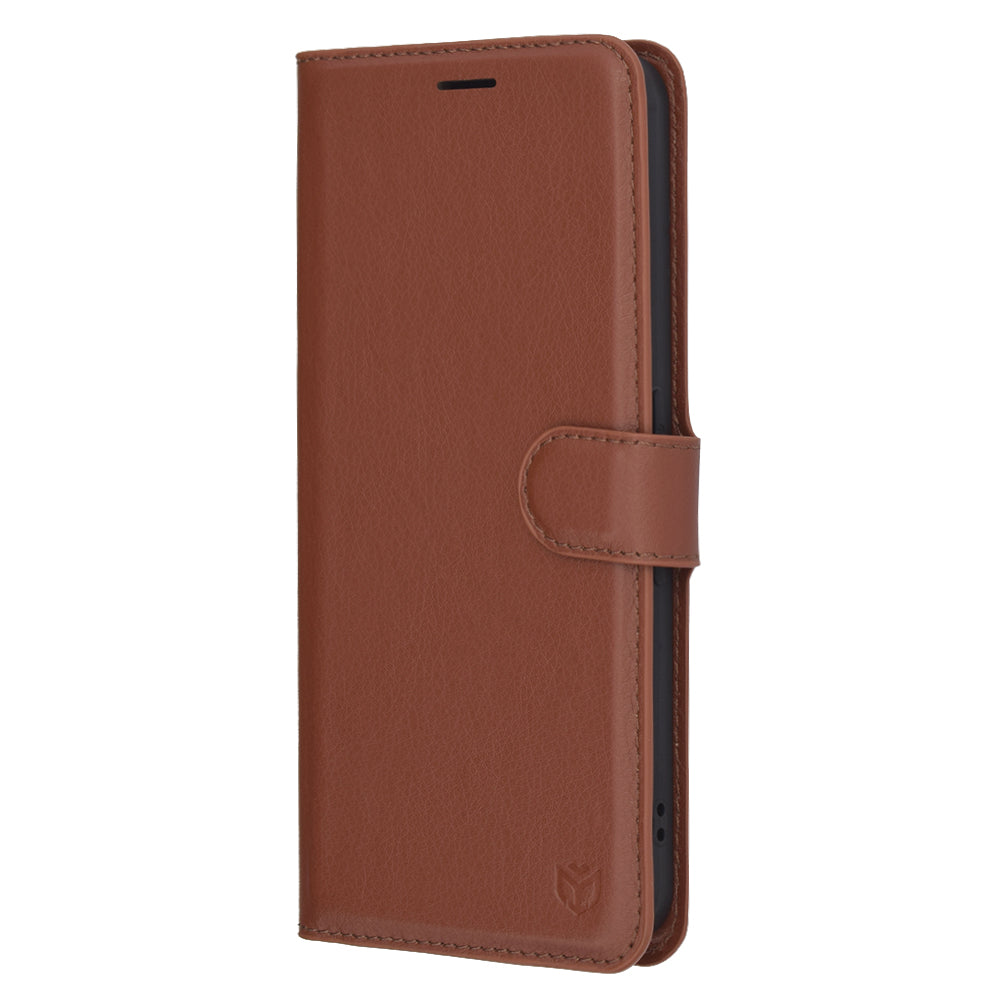 Калъф за Nothing Phone (3a), Techsuit, Leather Folio, Кафяв