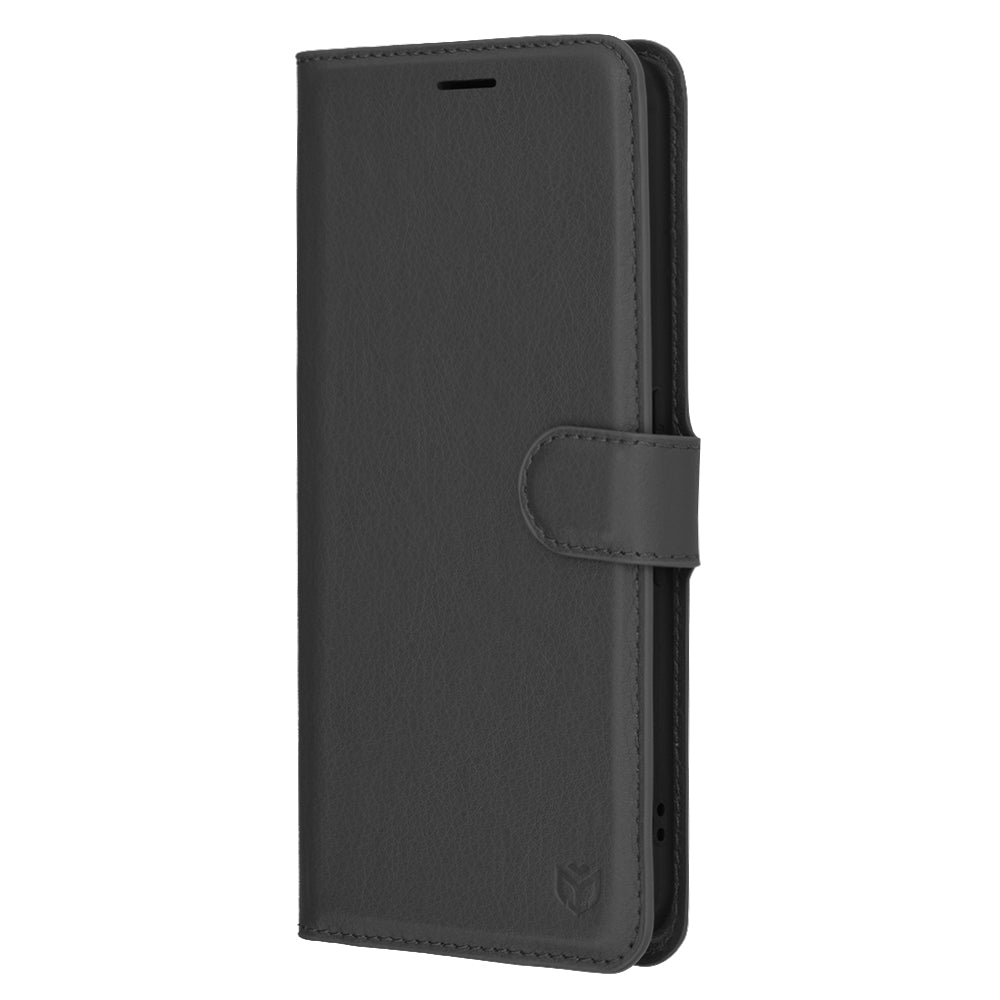 Калъф за Nothing Phone (3a), Techsuit, Leather Folio, Черен