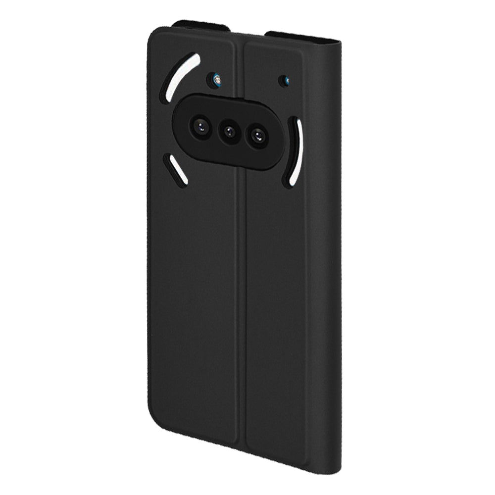 Калъф за Nothing Phone (3a), Techsuit, Magskin Book, Черен