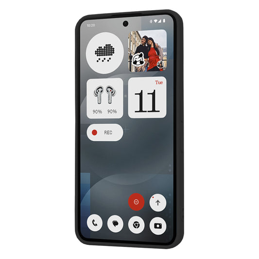 Калъф за Nothing Phone (3a), Techsuit, SoftFlex, Черен