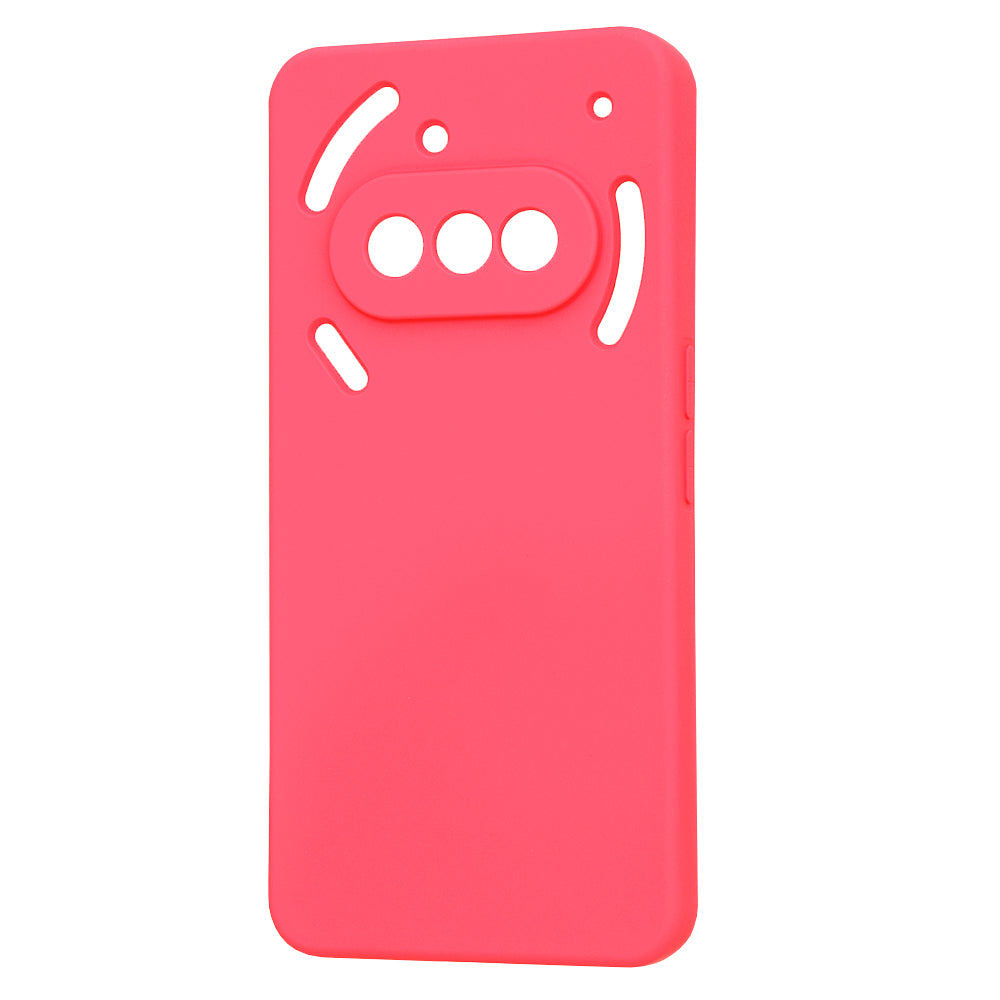 Калъф за Nothing Phone (3a), Techsuit, SoftFlex, Тъмнорозов