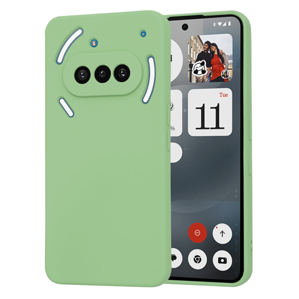 Калъф за Nothing Phone (3a), Techsuit, SoftFlex, Светлозелен
