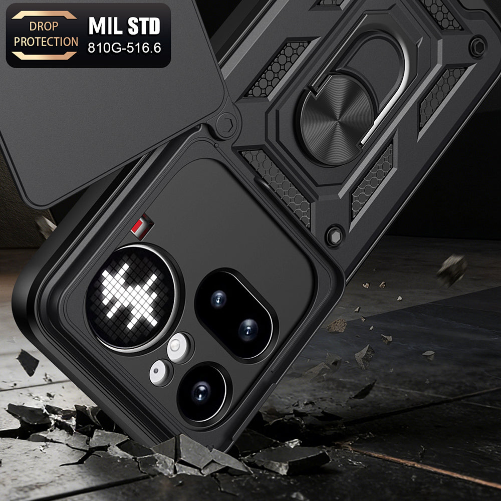 Калъф за Nothing Phone (4a) Pro, Techsuit, CamShield, Черен