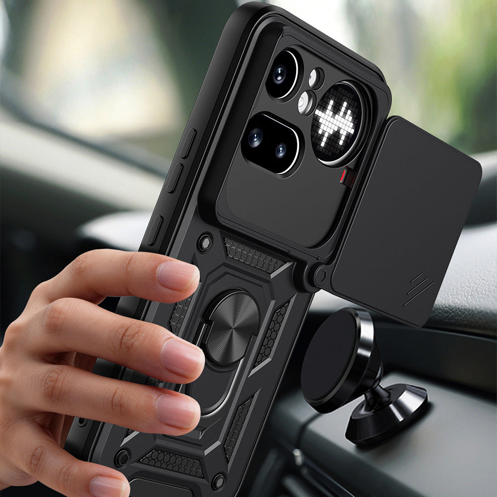 Калъф за Nothing Phone (4a) Pro, Techsuit, CamShield, Черен