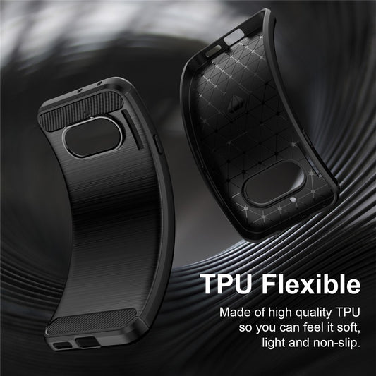 Калъф за Nothing Phone (4a), Techsuit, Карбон, Черен