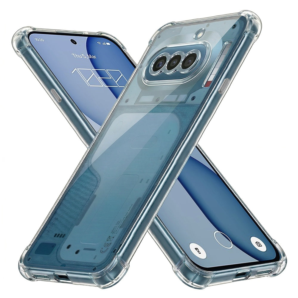 Калъф за Nothing Phone (4a), Techsuit, Shockproof Clear, Прозрачен