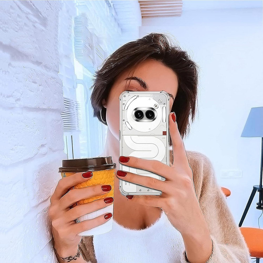 Калъф за Nothing Phone (4a), Techsuit, Shockproof Clear, Прозрачен