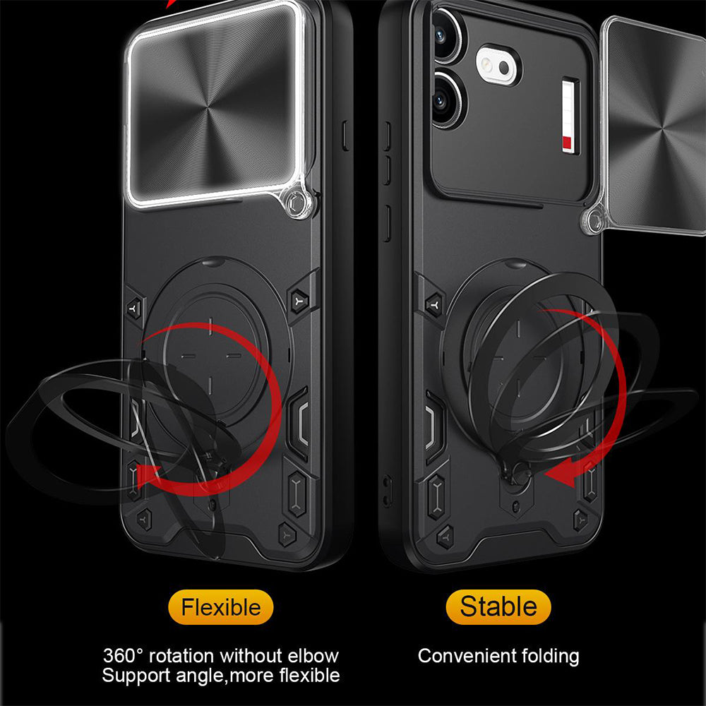 Калъф за Nothing Phone (4b), Techsuit, CamGuard Pro, Син