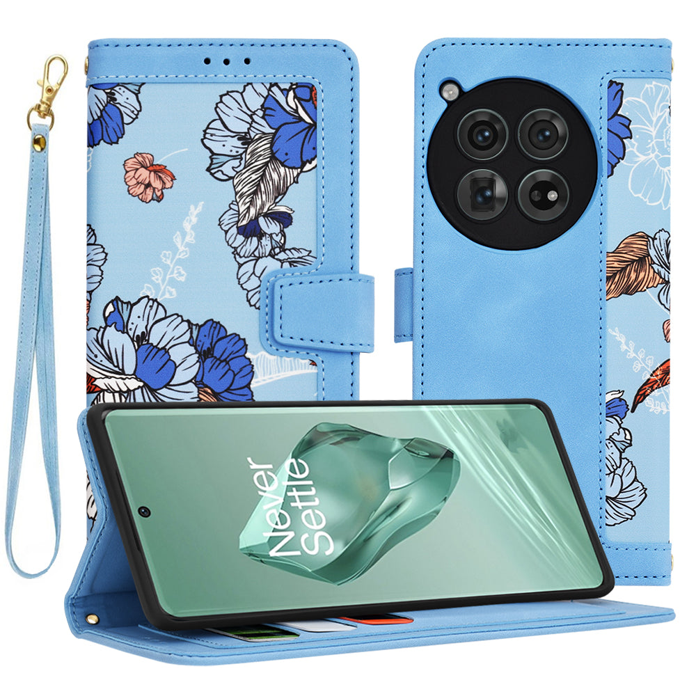 Калъф за OnePlus 12, Techsuit, FlipCraft, Син
