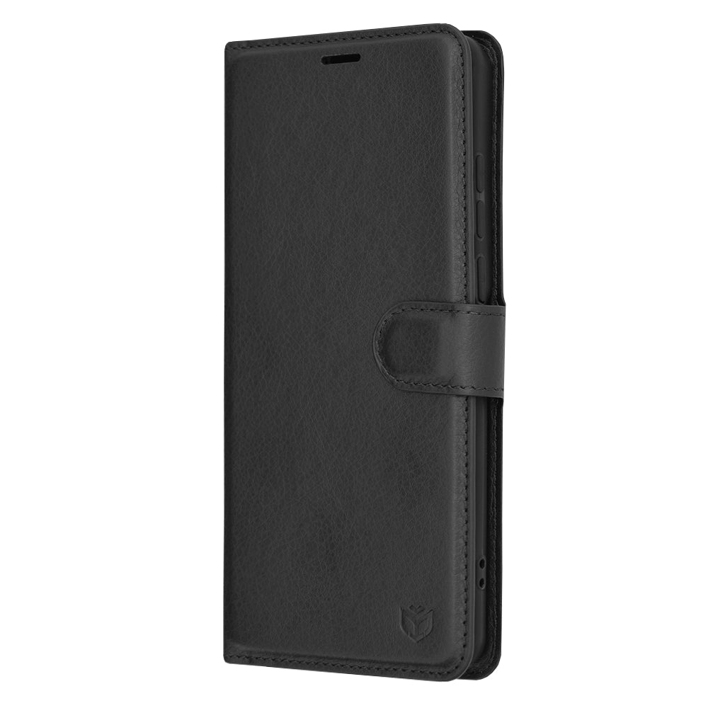 Калъф за OnePlus 12, Techsuit, Leather Folio, Черен