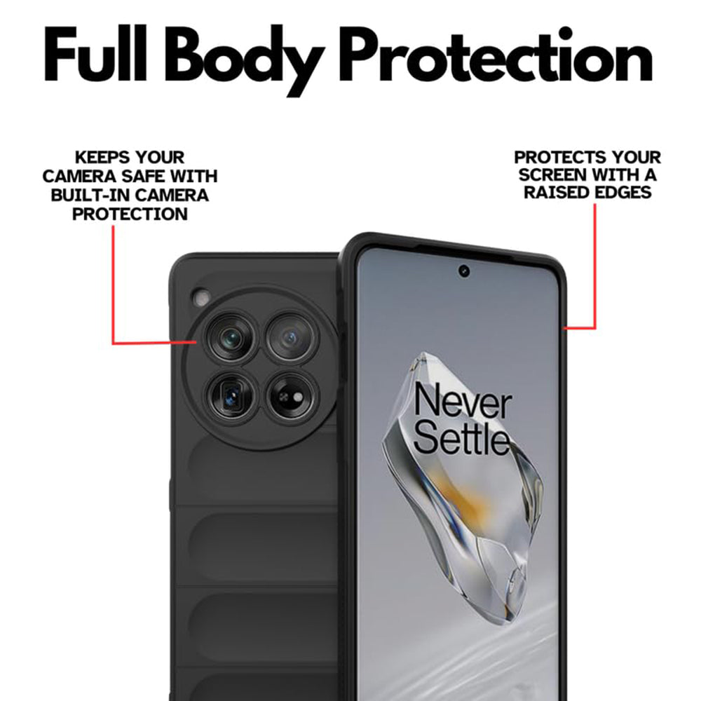 Калъф за OnePlus 12, Techsuit, Magic Shield, Черен