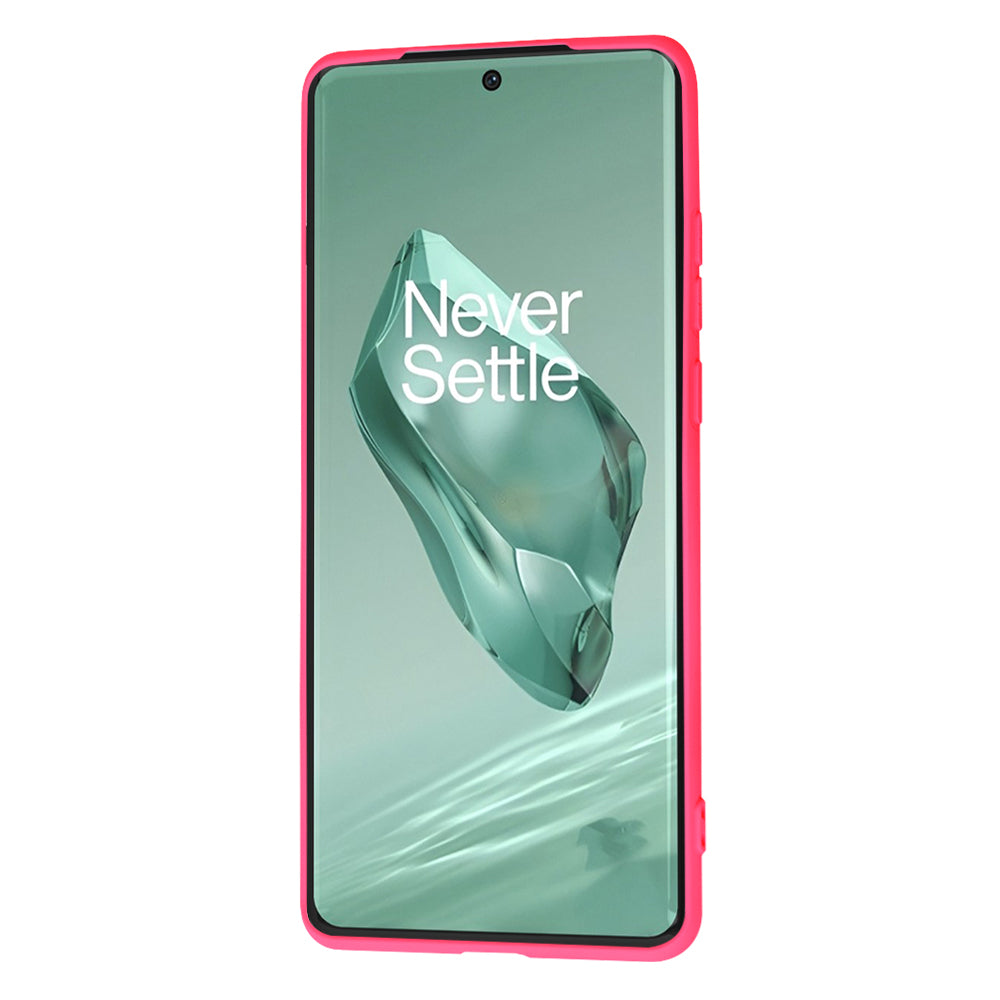 Калъф за OnePlus 12, Techsuit, SoftFlex, Тъмно розов