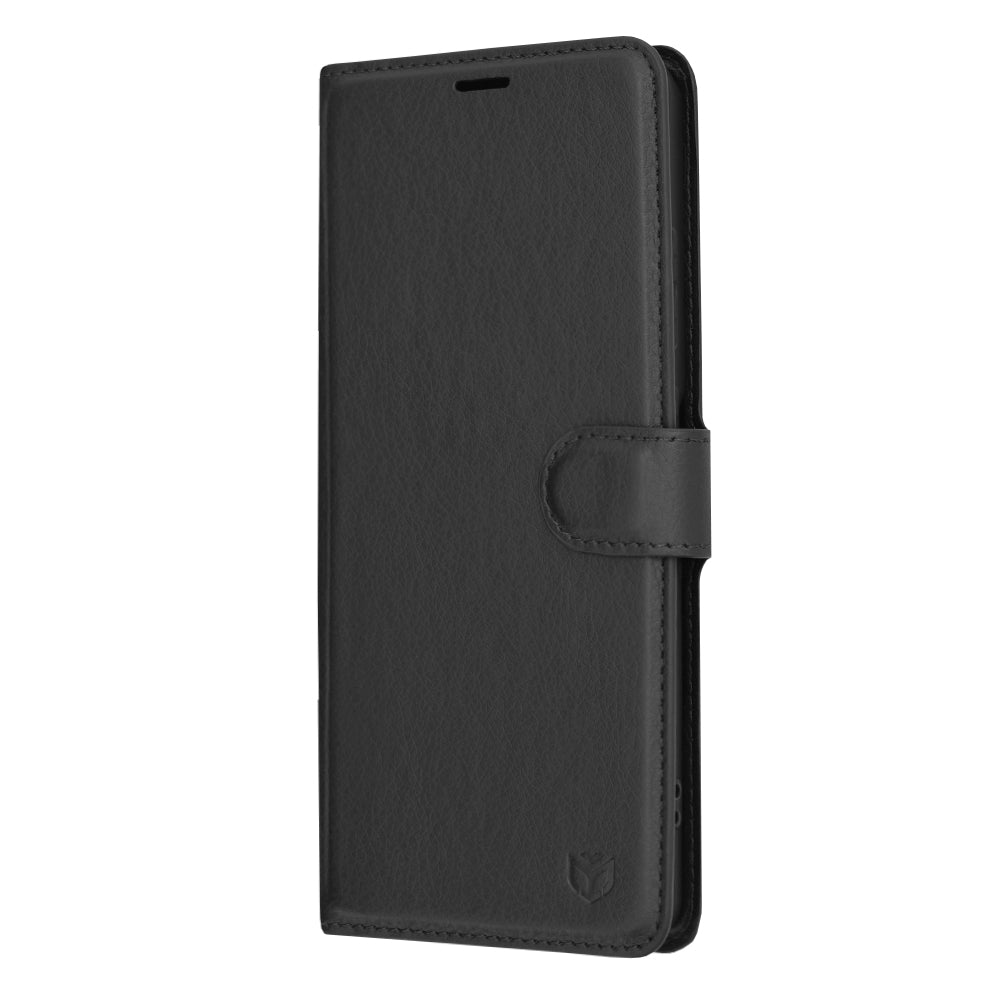 Калъф за OnePlus 12R, Techsuit, Leather Folio, Черен