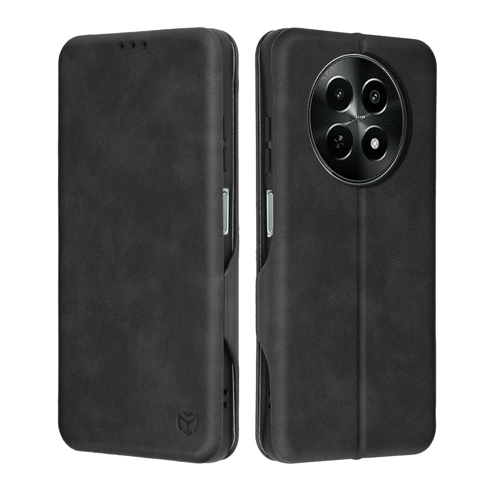 Калъф за OnePlus 12R, Techsuit, Safe Wallet Plus, Черен