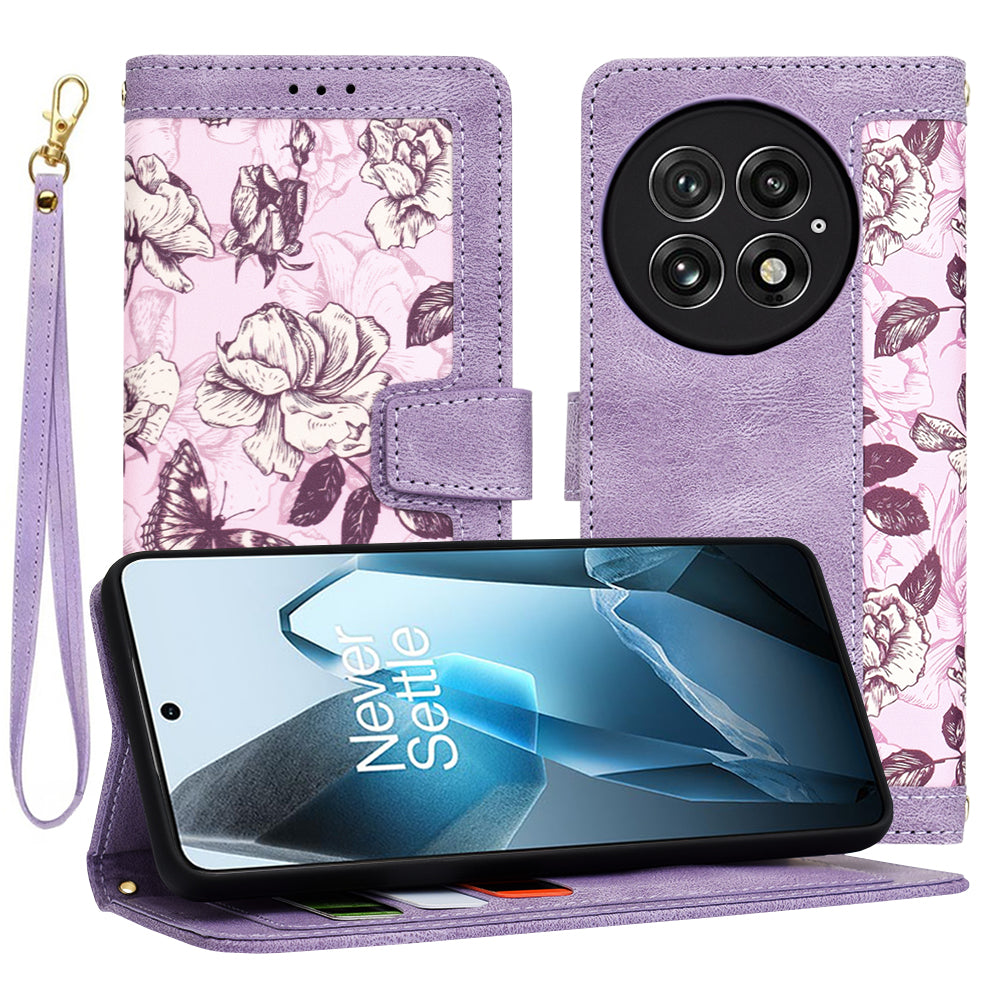 Калъф за OnePlus 13, Techsuit, FlipCraft, Лилав