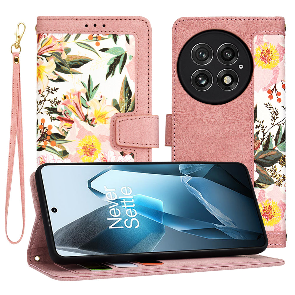 Калъф за OnePlus 13, Techsuit, FlipCraft, Розов