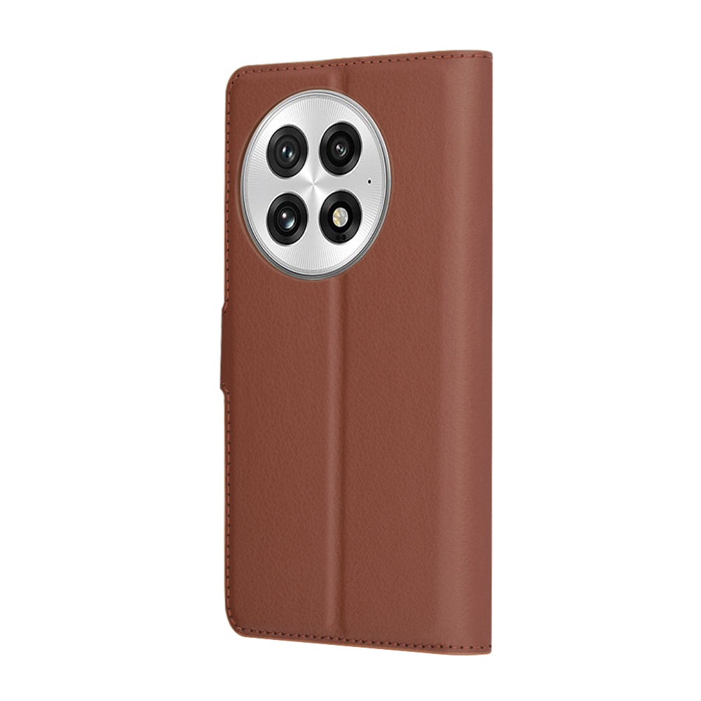 Калъф за OnePlus 13, Techsuit, Leather Folio, Кафяв