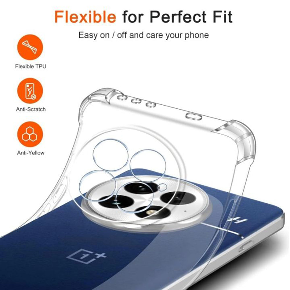 Калъф за OnePlus 13, Techsuit, Shockproof Clear, Прозрачен