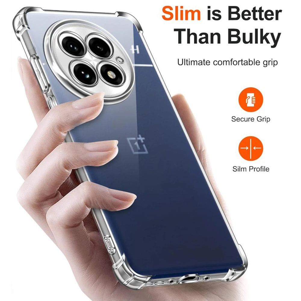 Калъф за OnePlus 13R, Techsuit, Shockproof Clear, Прозрачен