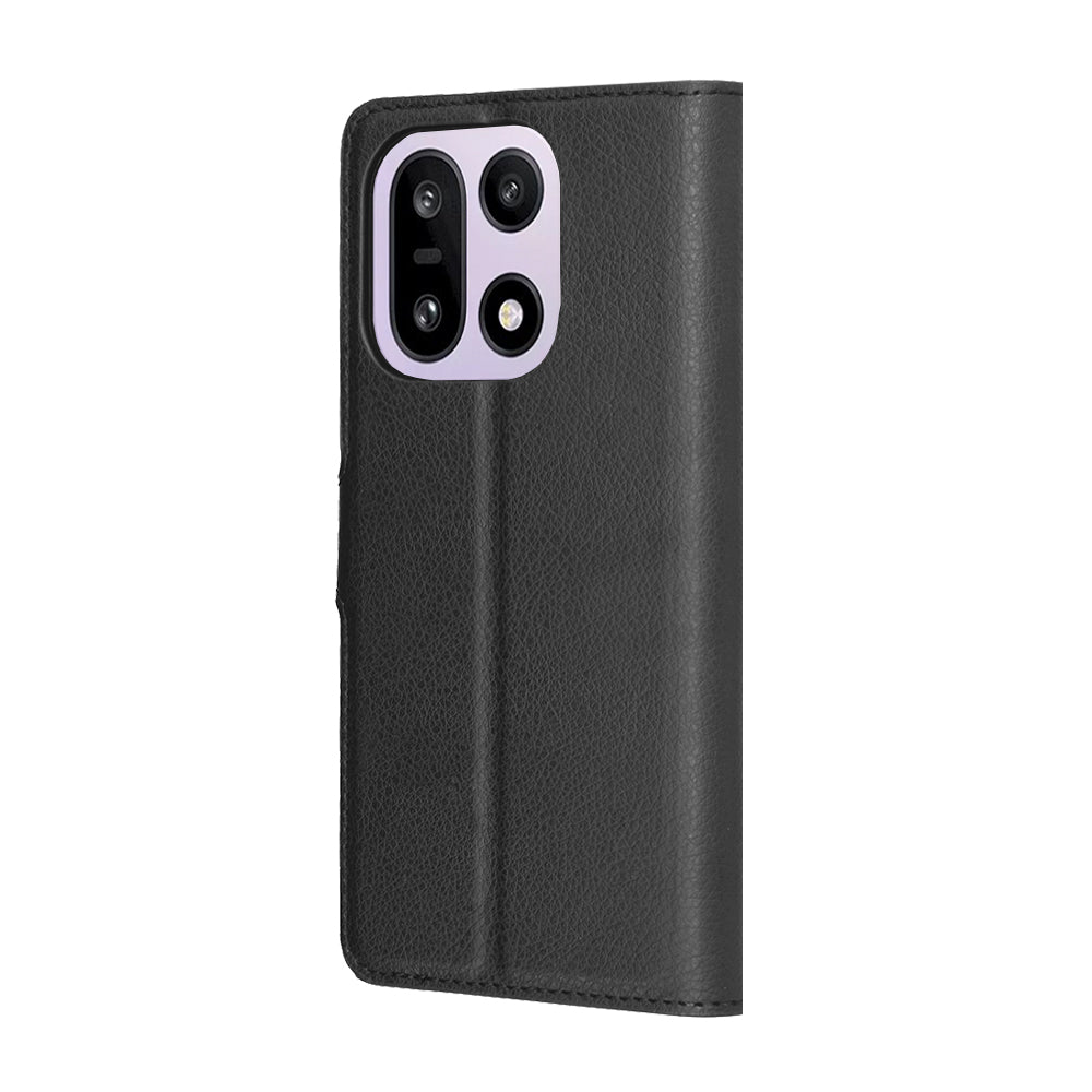 Калъф за OnePlus 15, Techsuit, Leather Folio, Черен