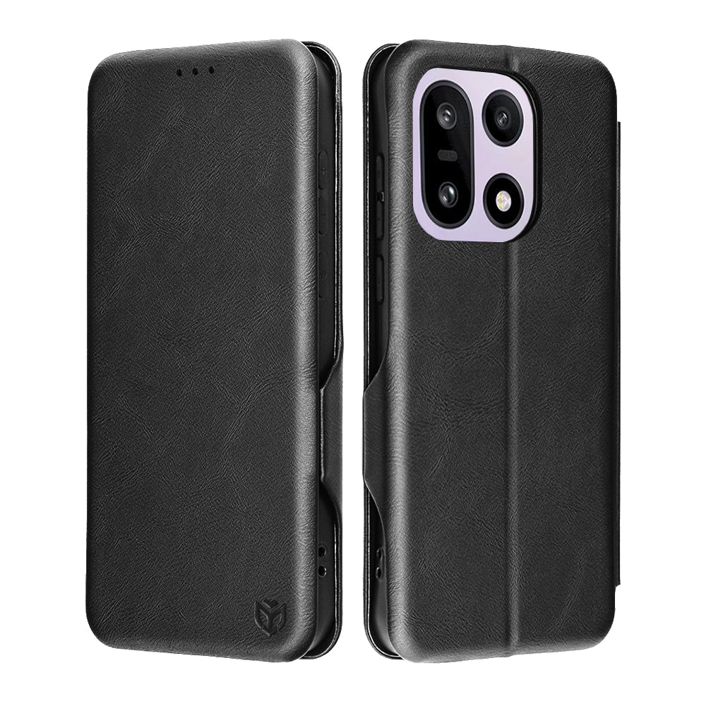 Калъф за OnePlus 15, Techsuit, Safe Wallet Plus, Черен