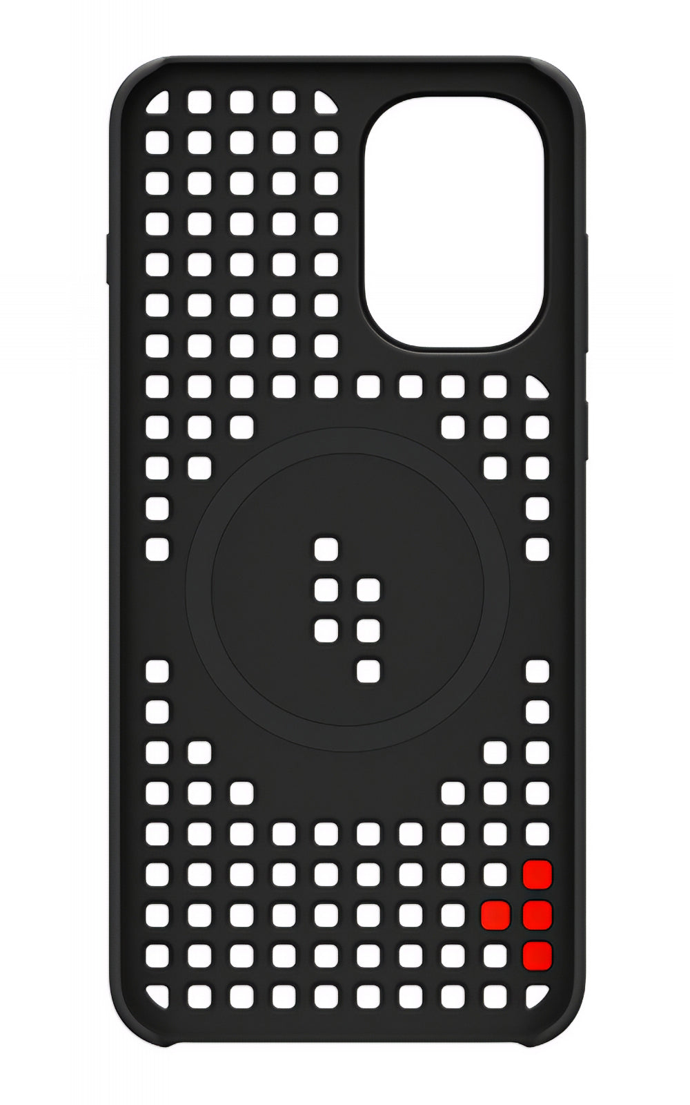 Калъф за OnePlus 15R, Hole Pattern Magnetic, Черен 5431102123