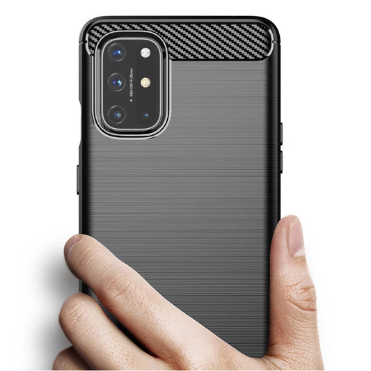 Калъф за OnePlus 8T, Techsuit, Карбон, Черен