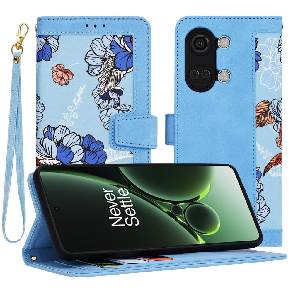 Калъф за OnePlus Nord 3, Techsuit, FlipCraft, Син