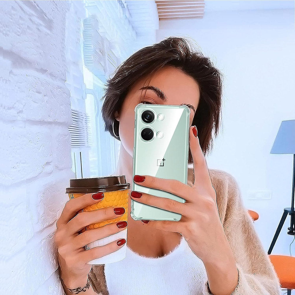 Калъф за OnePlus Nord 3, Techsuit, Shockproof Clear, Прозрачен