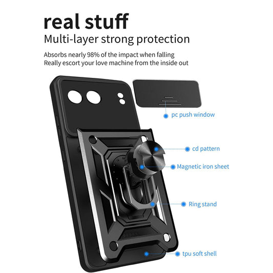 Калъф за OnePlus Nord 4, Techsuit, CamShield, Син