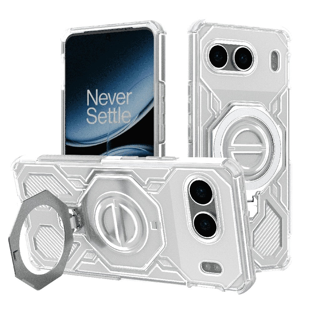 Калъф за OnePlus Nord 4, Techsuit, Carbon Shield Pro, Бял