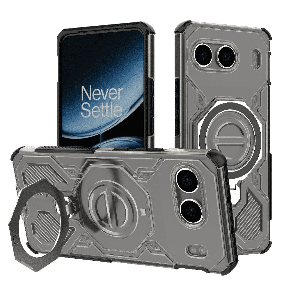 Калъф за OnePlus Nord 4, Techsuit, Carbon Shield Pro, Опушен