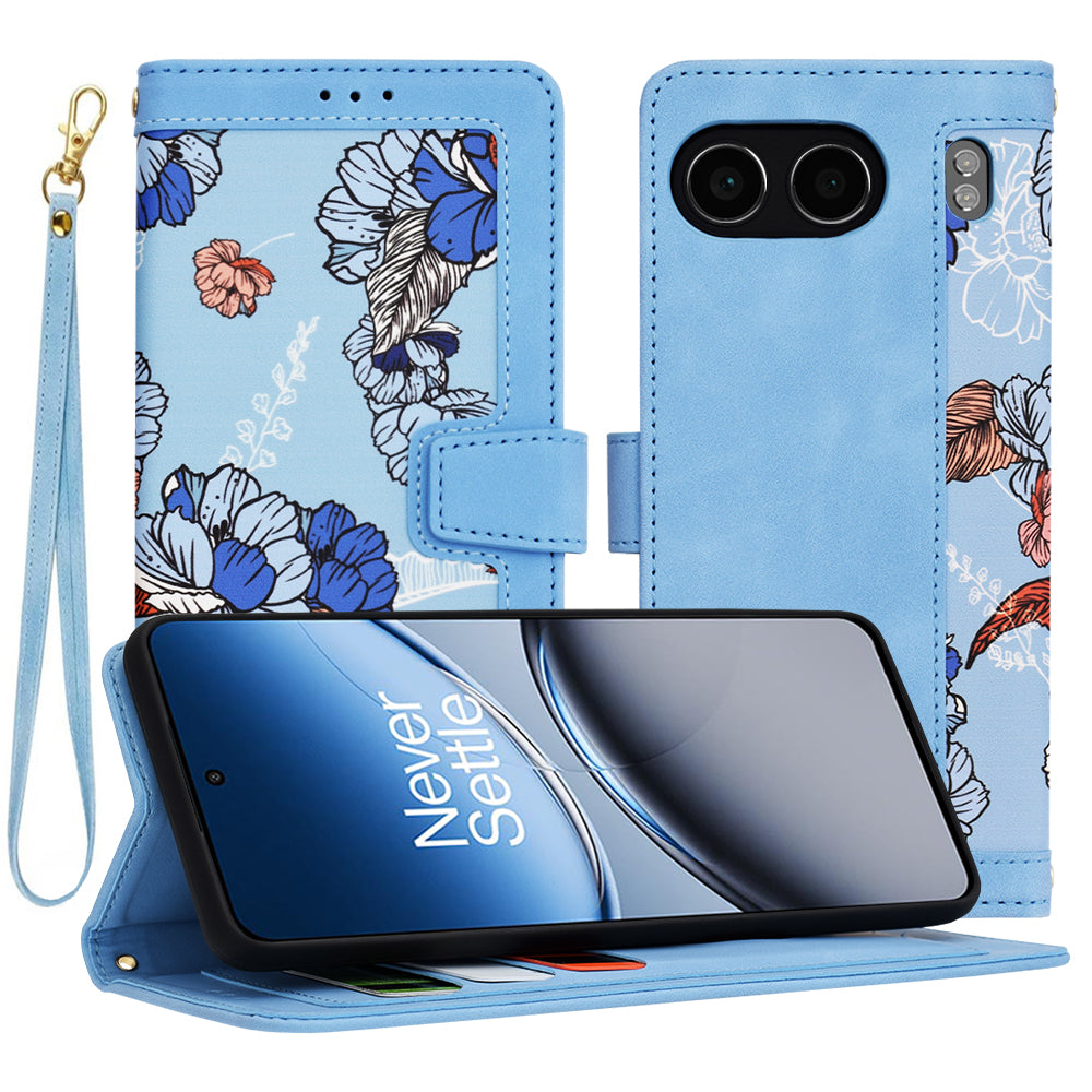 Калъф за OnePlus Nord 4, Techsuit, FlipCraft, Син