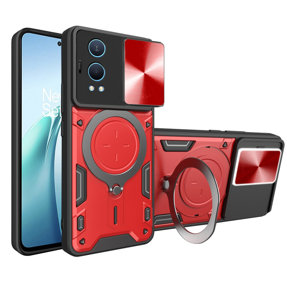 Калъф за OnePlus Nord CE4 Lite, Techsuit, CamGuard Pro, Червен