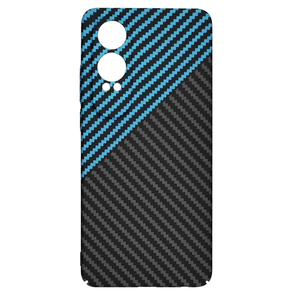 Калъф за OnePlus Nord CE4 Lite, Techsuit, Carbonite FiberShell, Черно Синьо