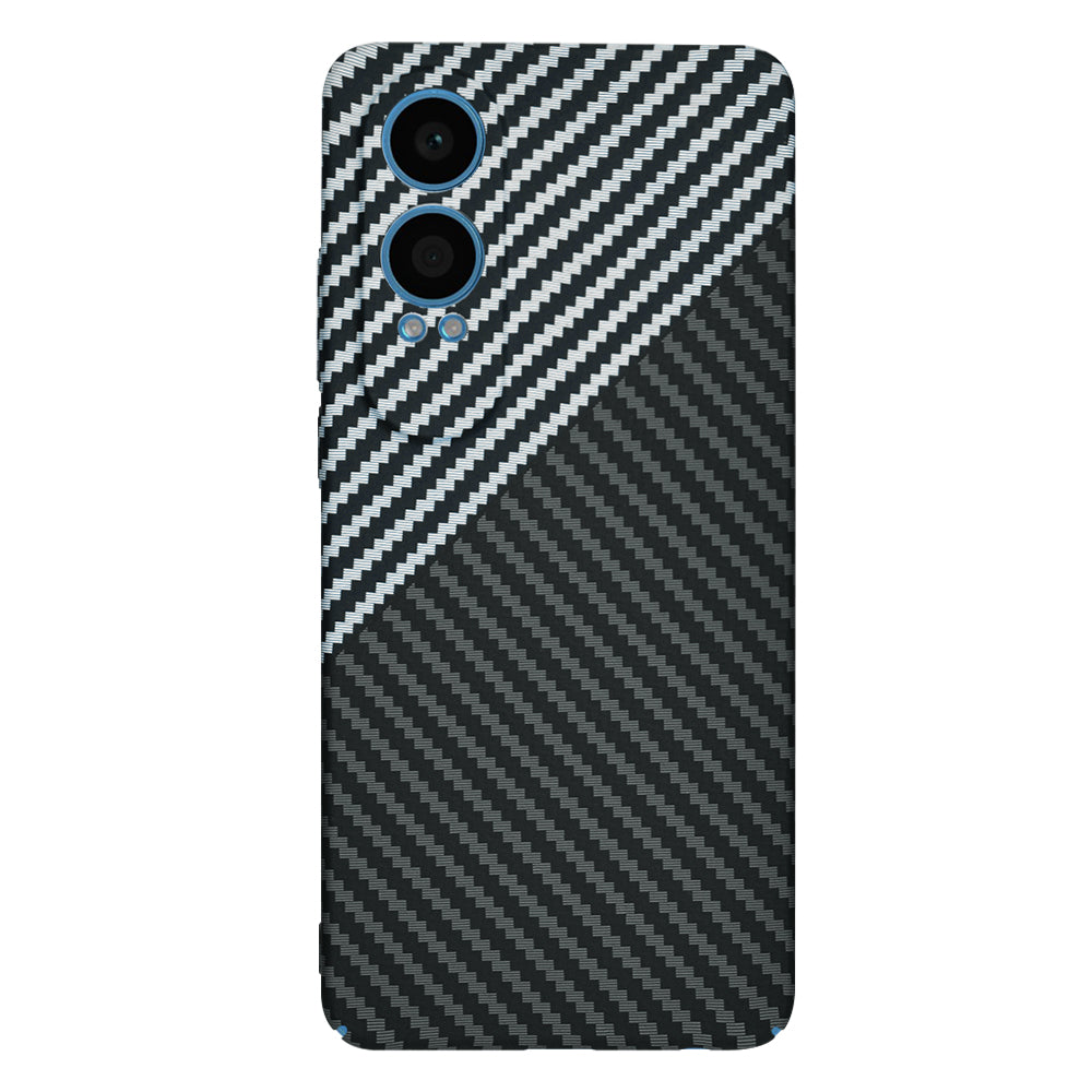 Калъф за OnePlus Nord CE4 Lite, Techsuit, Carbonite FiberShell, Черно Сиво