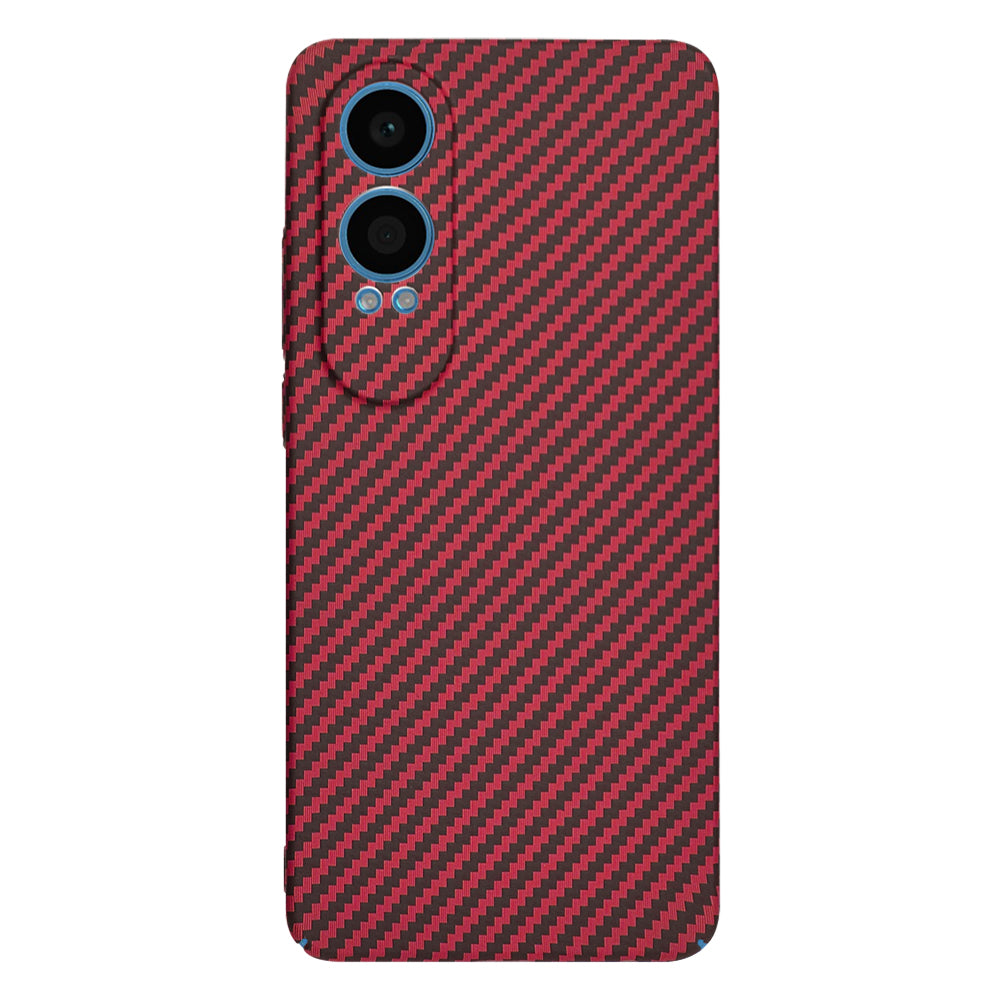 Калъф за OnePlus Nord CE4 Lite, Techsuit, Carbonite FiberShell, Червен