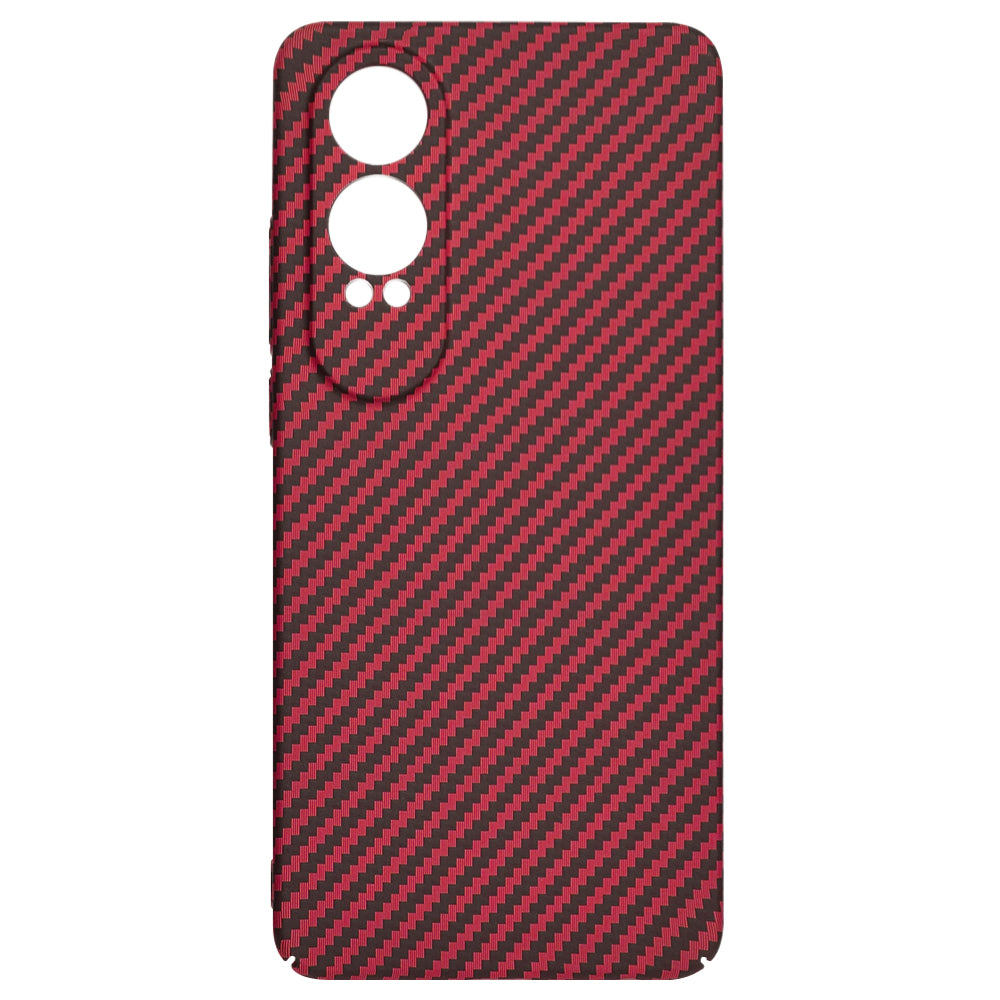 Калъф за OnePlus Nord CE4 Lite, Techsuit, Carbonite FiberShell, Червен