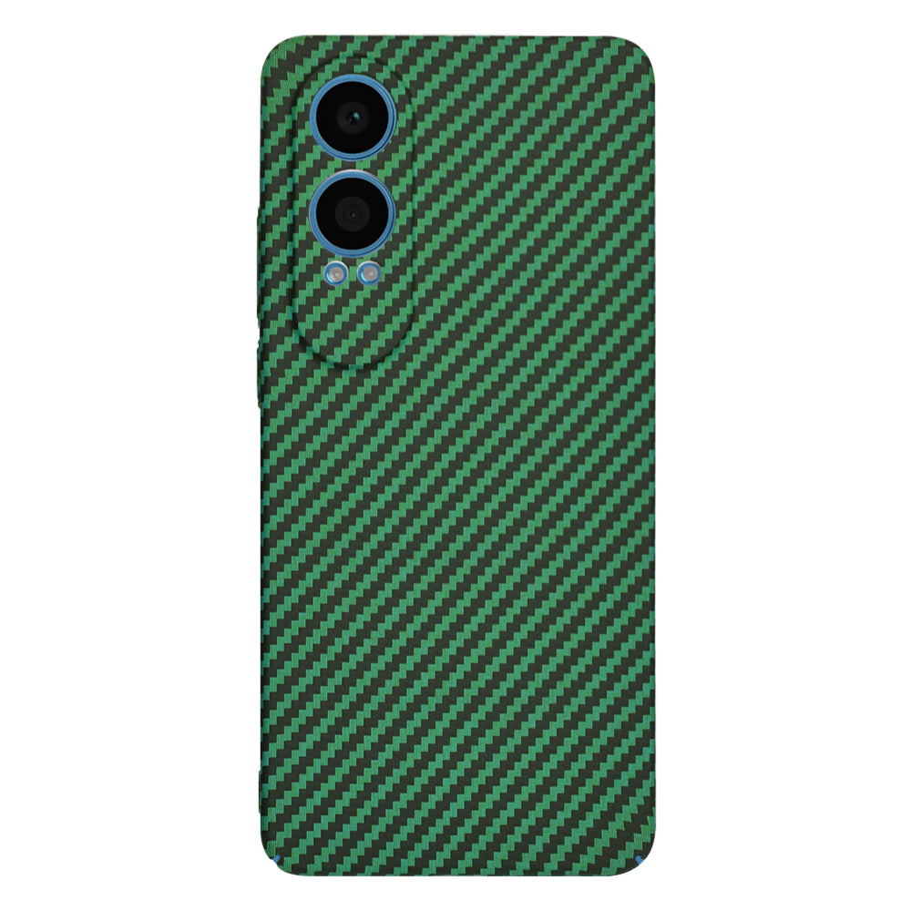 Калъф за OnePlus Nord CE4 Lite, Techsuit, Carbonite FiberShell, Зелен
