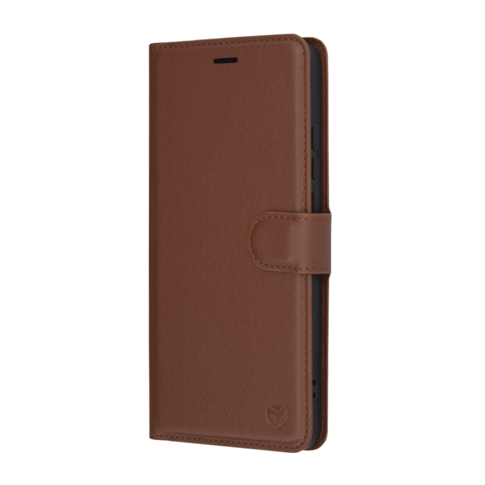 Калъф за OnePlus Nord CE4 Lite, Techsuit, Leather Folio, Кафяв