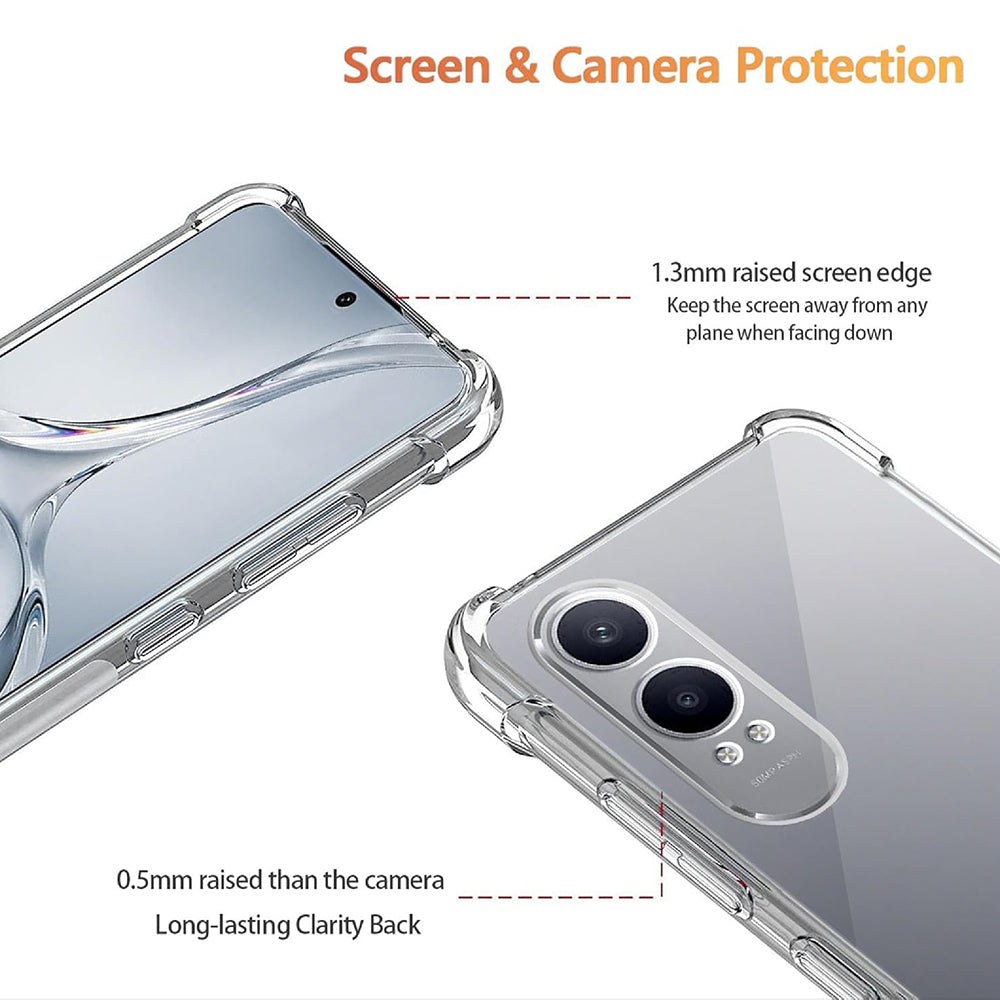 Калъф за OnePlus Nord CE4 Lite, Techsuit, Shockproof Clear, Прозрачен