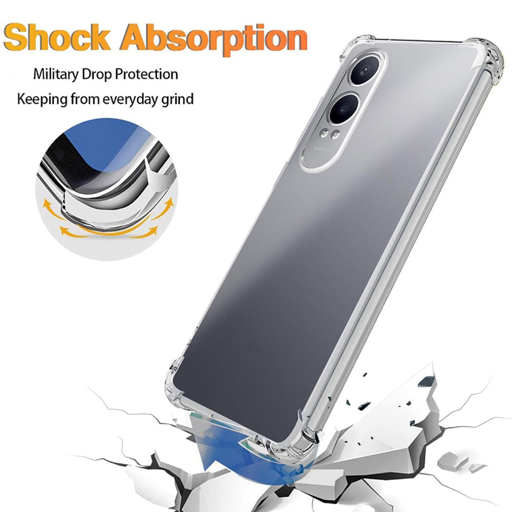 Калъф за OnePlus Nord CE4 Lite, Techsuit, Shockproof Clear, Прозрачен