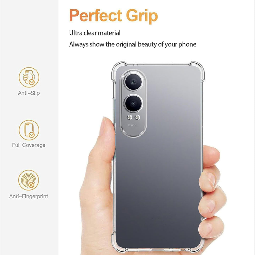 Калъф за OnePlus Nord CE4 Lite, Techsuit, Shockproof Clear, Прозрачен