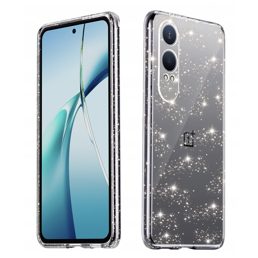 Калъф за OnePlus Nord CE4 Lite, Techsuit, SparkleSkin, Прозрачен