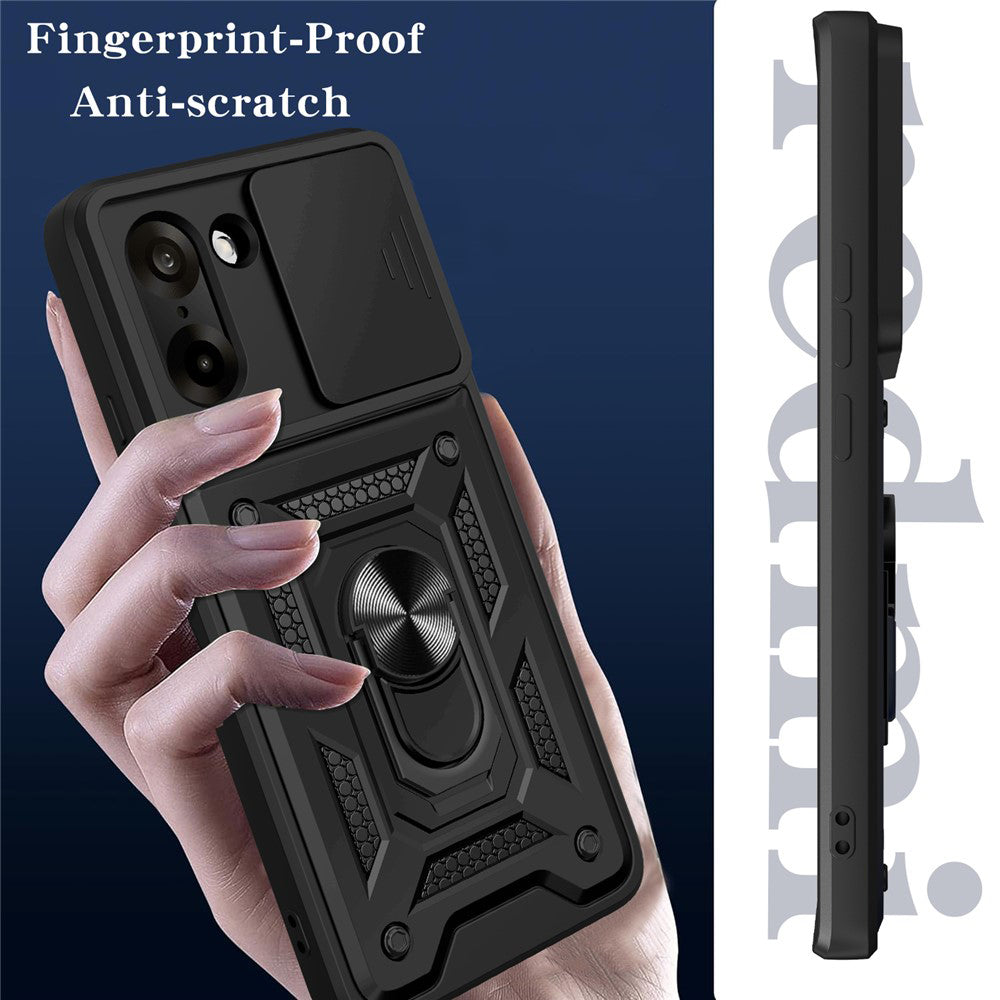 Калъф за OnePlus Nord CE5, Techsuit, CamShield, Черен