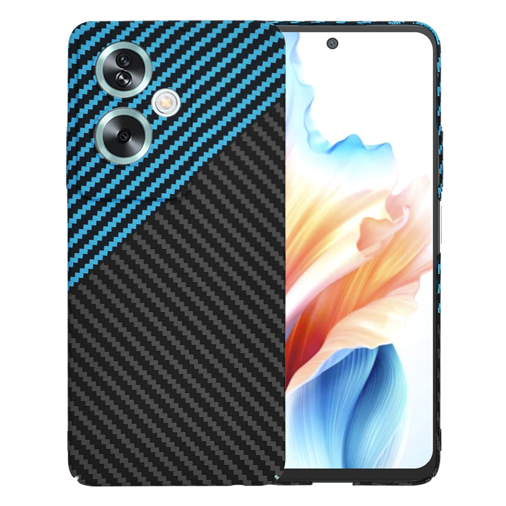 Калъф за OnePlus Nord N30 SE / Oppo A79, Techsuit, Carbonite FiberShell, Черно Синьо