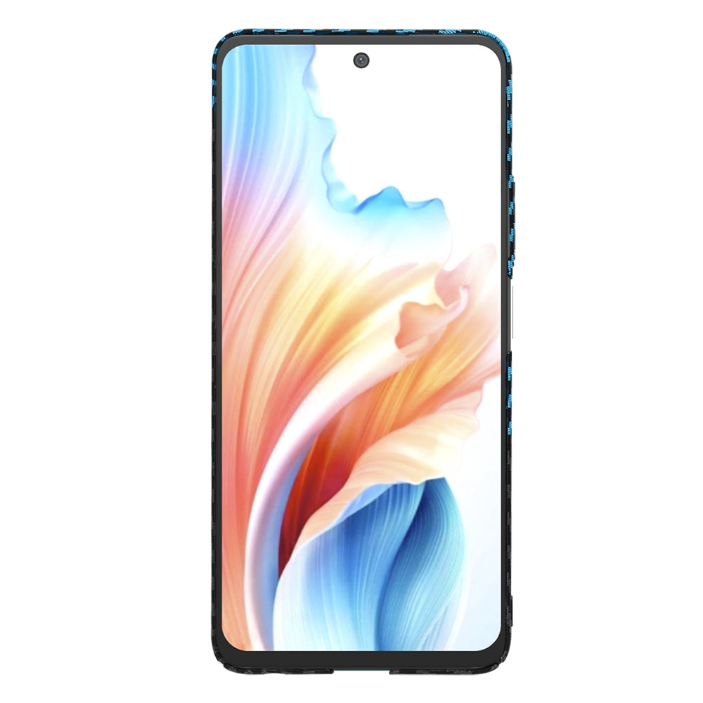Калъф за OnePlus Nord N30 SE / Oppo A79, Techsuit, Carbonite FiberShell, Черно Синьо