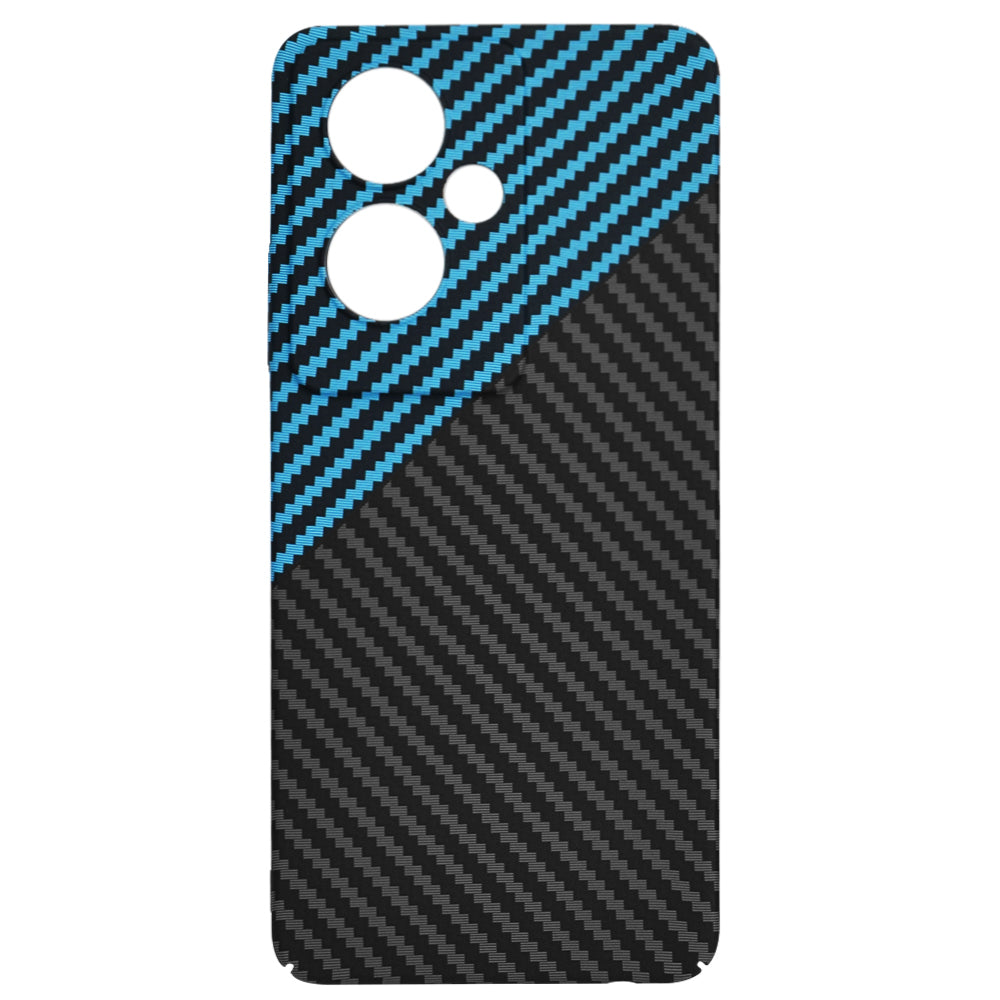 Калъф за OnePlus Nord N30 SE / Oppo A79, Techsuit, Carbonite FiberShell, Черно Синьо